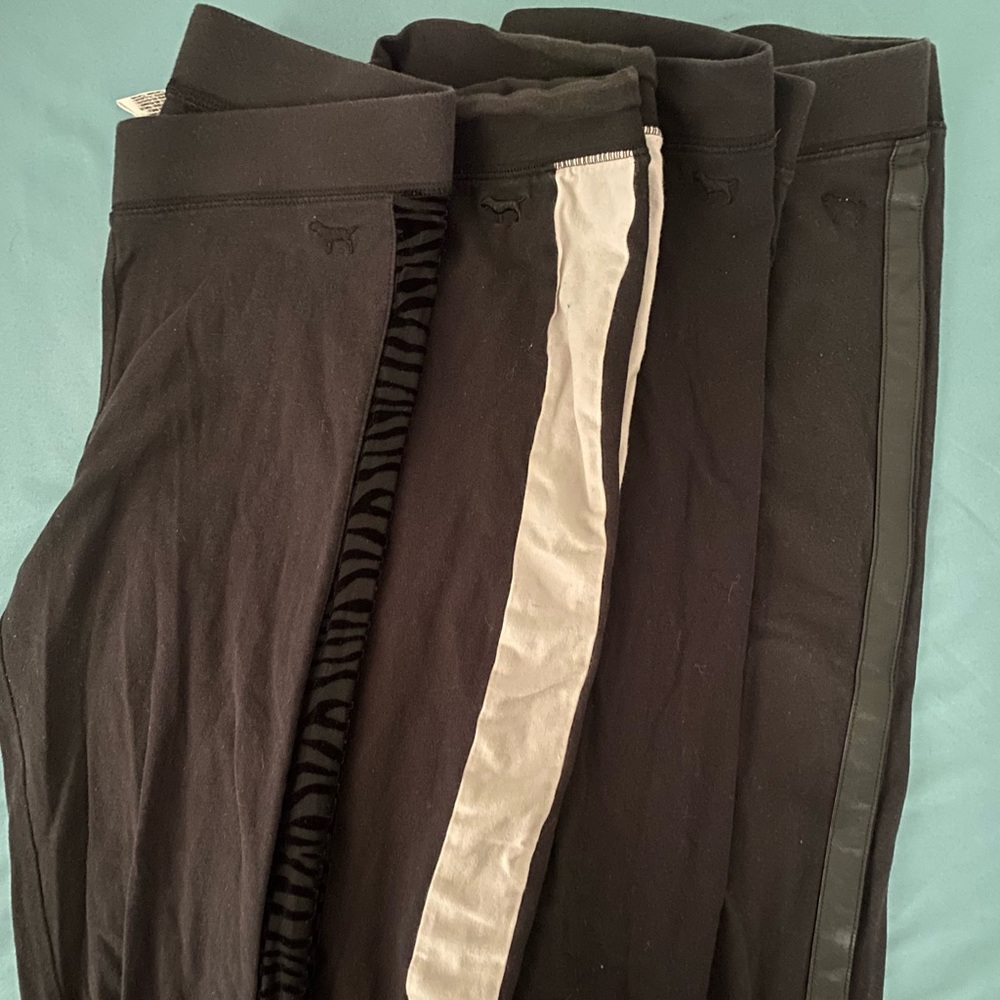 PINK leggings size small pack of 4
